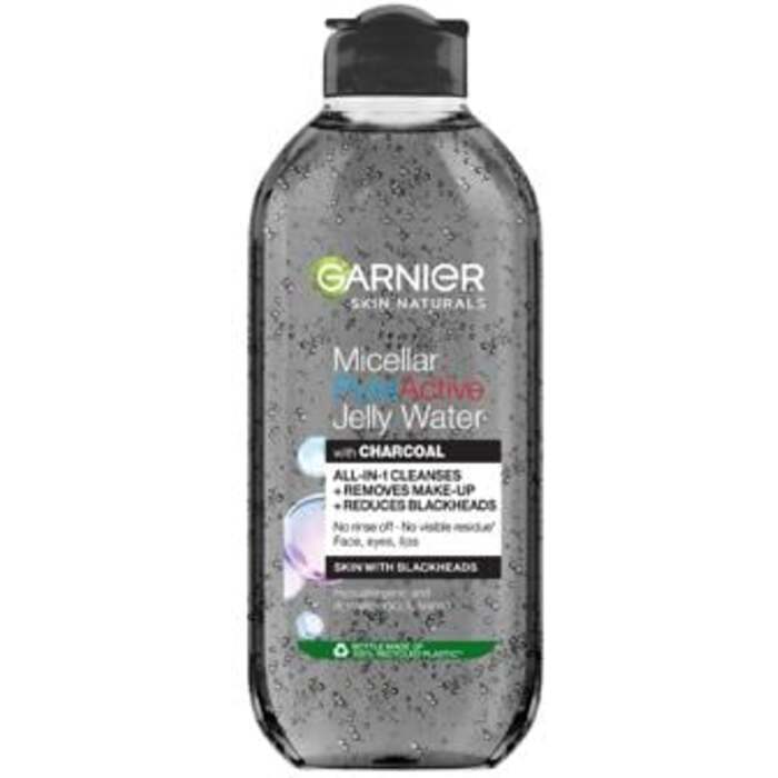 Garnier Skin Naturals Micellar Purifying Jelly Water - Micelární voda s aktivním uhlím proti černým tečkám 400 ml