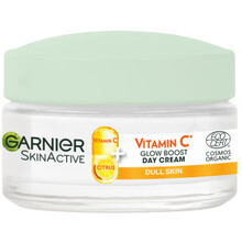 Skin Naturals Vitamin C Glow Boost Day Cream - Rozjasňující a vyhlazující denní pleťový krém 