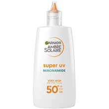 Niacinamidem SPF 50+ Ambre Solaire Super UV Niacinamide - Ochranný fluid proti nedokonalostem 