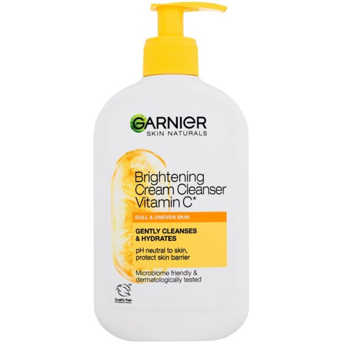 Garnier Skin Naturals Vitamin C Brightening Cream Cleanser - Rozjasňující čisticí krém s vitamínem C 250 ml