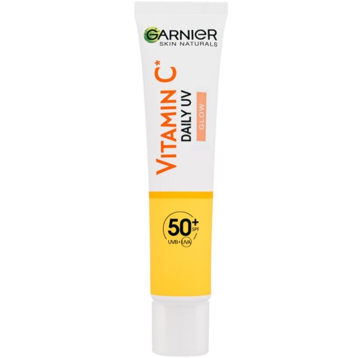Skin Naturals Vitamin C Daily UV Glow SPF50+ Fluid - Rozjasňující denní pleťový fluid s vysokou UV ochranou a minerálními pigmenty