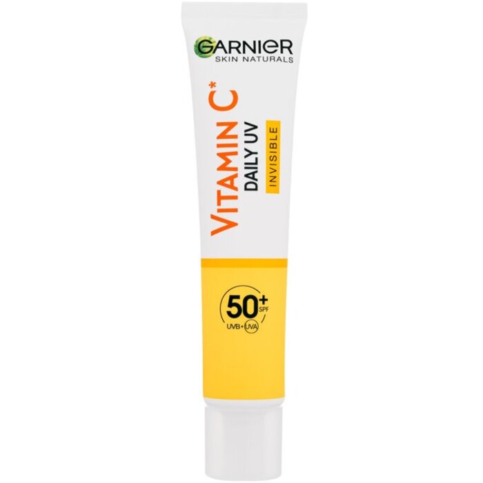 Garnier Skin Naturals Vitamin C Daily UV Invisible SPF50+ - Rozjasňující denní pleťový fluid s vysokou UV ochranou 40 ml
