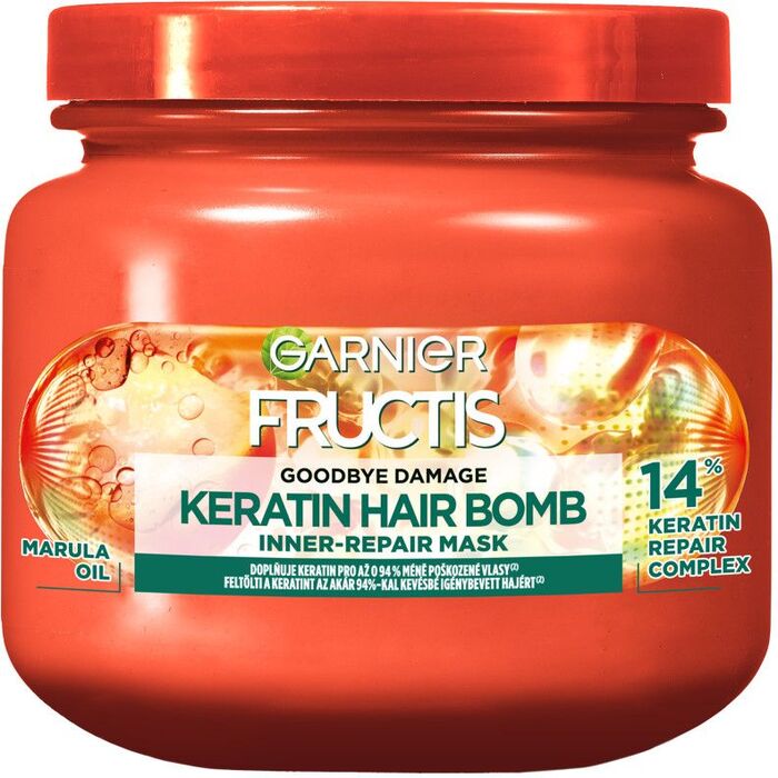 Fructis Goodbye Damage Keratin Hair Bomb - Maska na vlasy