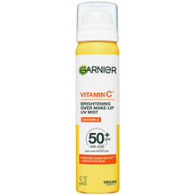 Vitamín C Brightening over Make-up UV Mist SPF 50+ - Rozjasňujúca pleťová hmla
