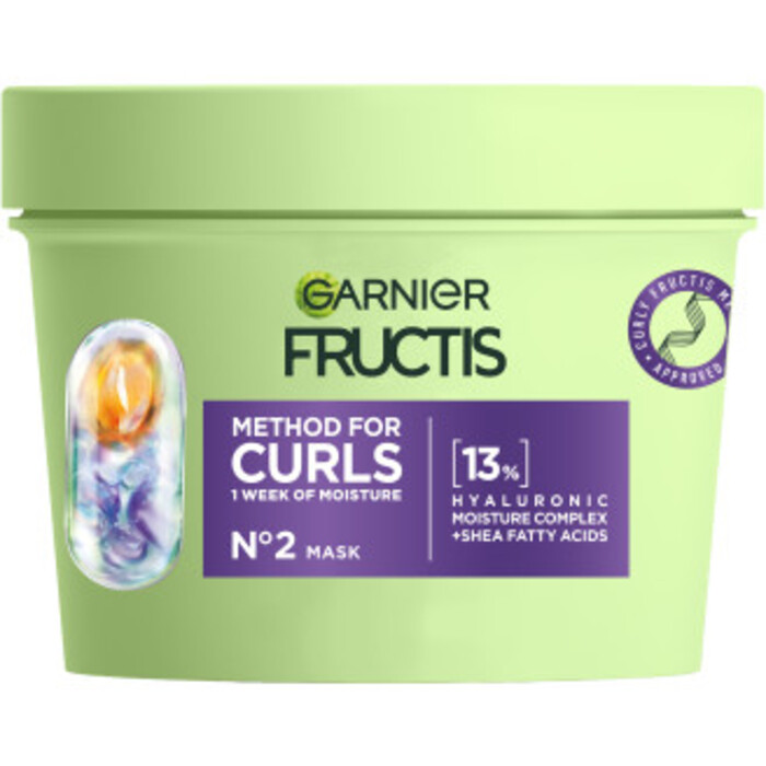 Fructis Method For Curls Mask - Hydratačná maska pre suché vlnité a kučeravé vlasy
