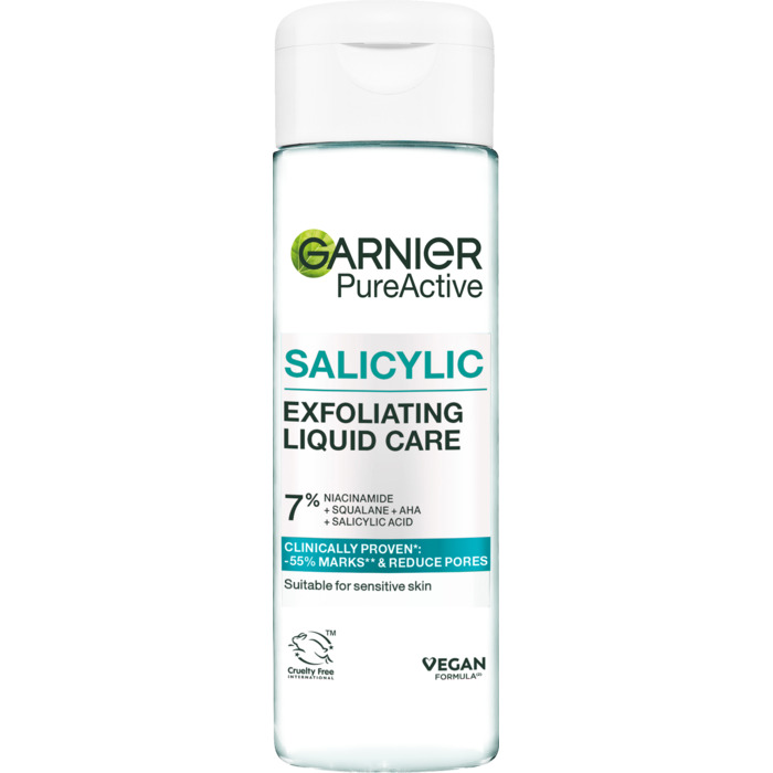 Pure Active Salicylic Exfoliating Liquid Care - Exfoliačná pleťová esencia
