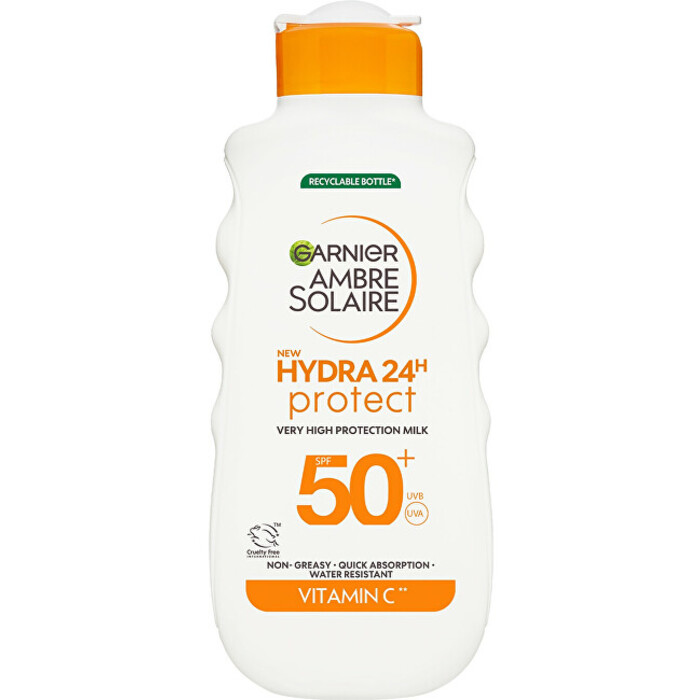 Ambre Solaire Hydra 24h Protect Very High Protection Milk SPF 50 - Opaľovacie mlieko
