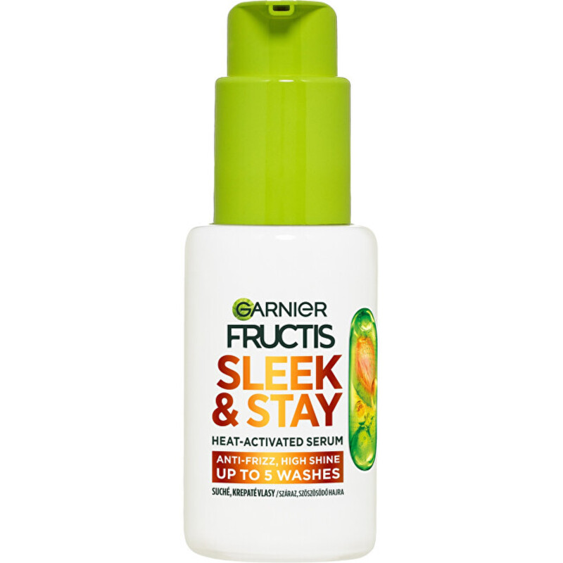 Fructis Keratin Sleek Heat-Activated Serum - Sérum pro suché a krepaté vlasy