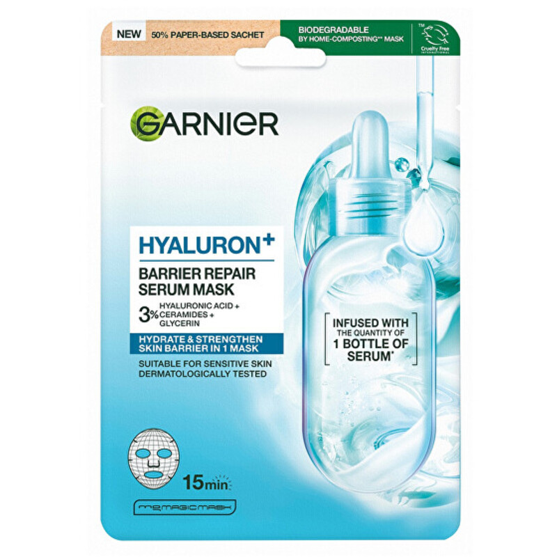Hyaluron+ Barrier Repair Serum Mask - Pleťová maska