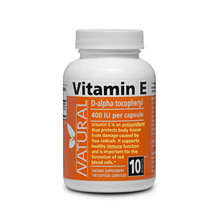 Vitamín E 400 IU prírodný 100 kapslí