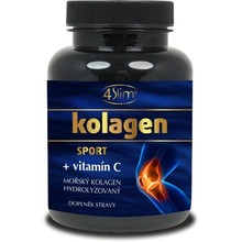 Kolagen + vitamín C, 90 kapslí