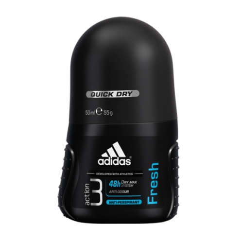 Adidas A3 Men Fresh pánský deodorant Roll-on - Kuličkový antiperspirant 50 ml