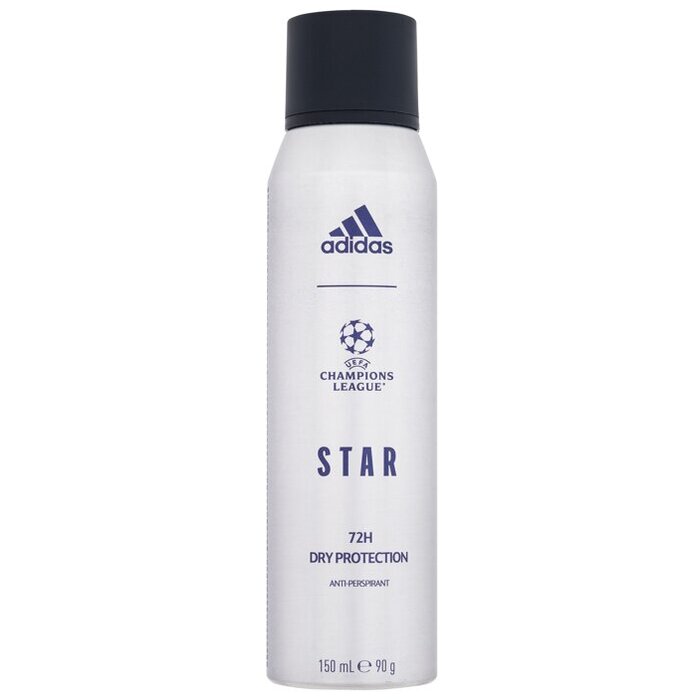 Adidas UEFA Champions League Star 72H - Antiperspirant 150 ml