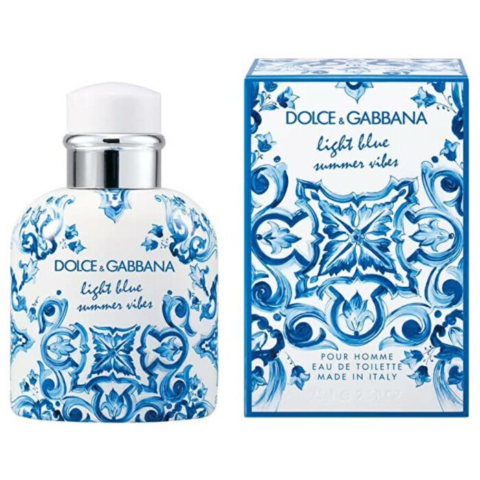 Dolce Gabbana Light Blue Summer Vibes Pour Homme pánská toaletní voda 125 ml