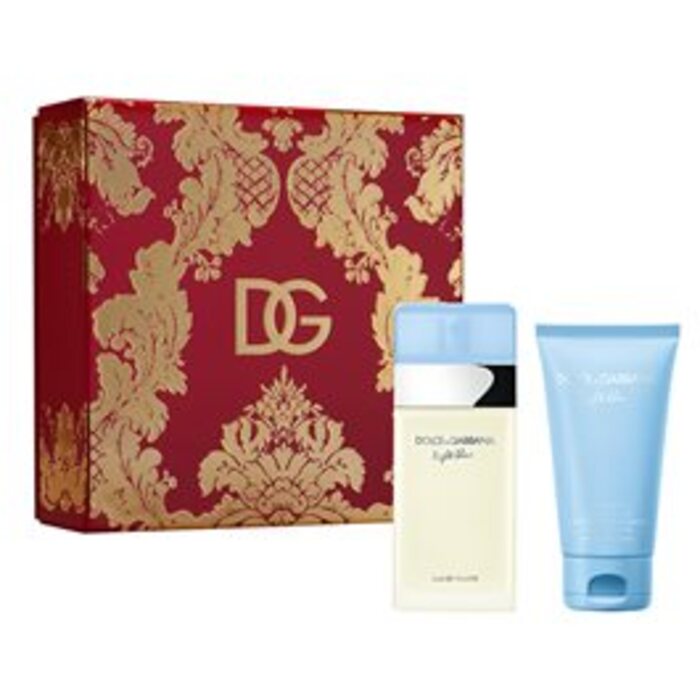 Dolce Gabbana Light Blue Dárková sada dámská toaletní voda 50 ml a tělový krém 50 ml