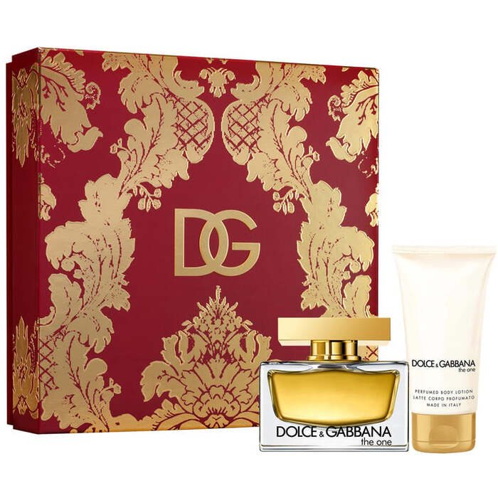 Dolce Gabbana The One Dárková sada dámská parfémovaná voda 75 ml a tělové mléko 50 ml