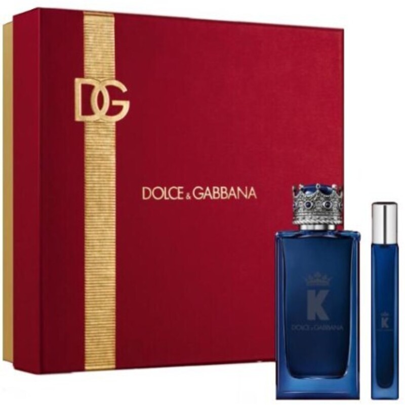 K By Dolce & Gabbana Eau de Parfum Dárková sada 200 ml a miniaturka EDP 10 ml