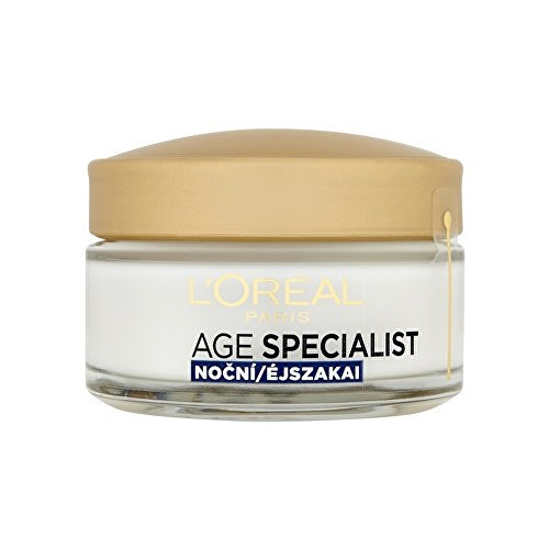 L´Oréal Age Specialist 65+ Night Cream - Noční krém proti vráskám s multivitamíny 50 ml