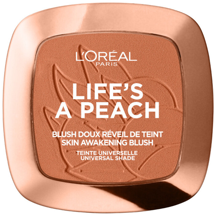 Life's a Peach Blush - Púdrová tvárenka s obsahom prírodných olejov 9 g