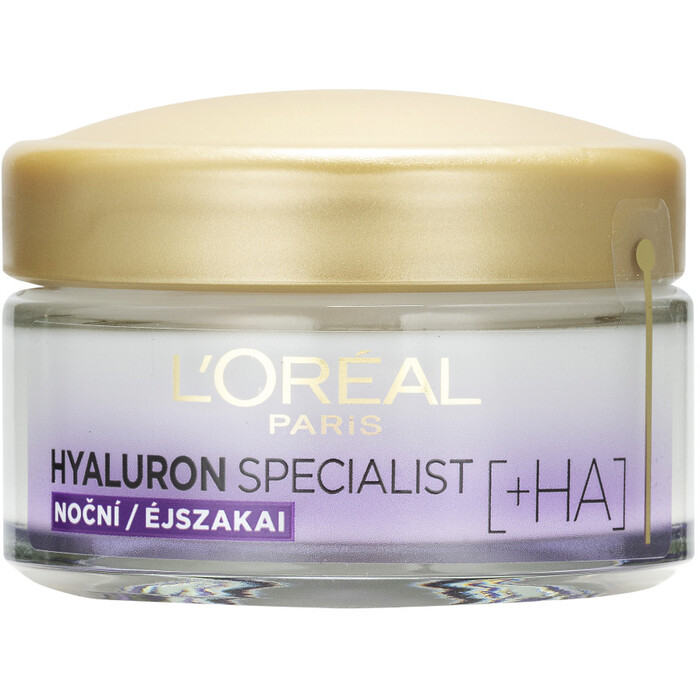 L´Oréal Hyaluron Specialist Night Cream - Vyplňující hydratační noční krém 50 ml