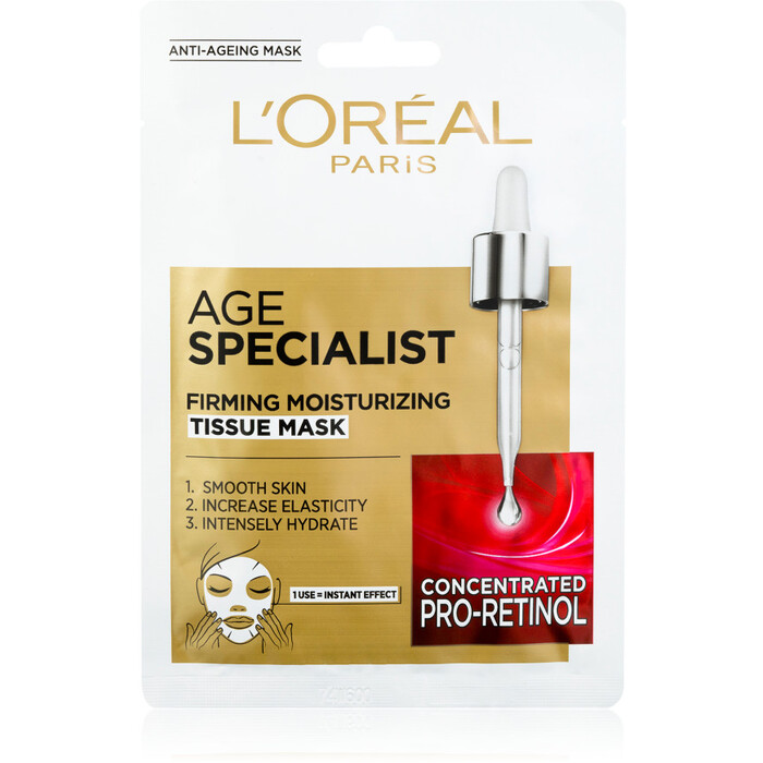 Age Specialist 45+ Firming Tissue Mask - Textilná maska na okamžité spevnenie a vyhladenie pleti