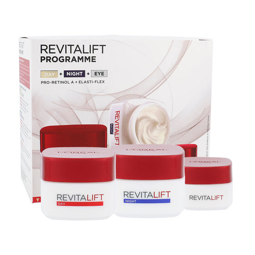 Revitalift Programme Day & Night & Eye Creams Set - Darčeková sada pleťovej starostlivosti 
