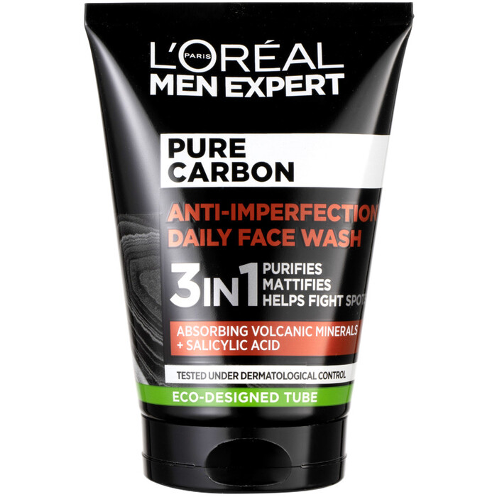 L´Oréal Men Expert Pure Carbon Anti-Imperfection - Čisticí gel 100 ml