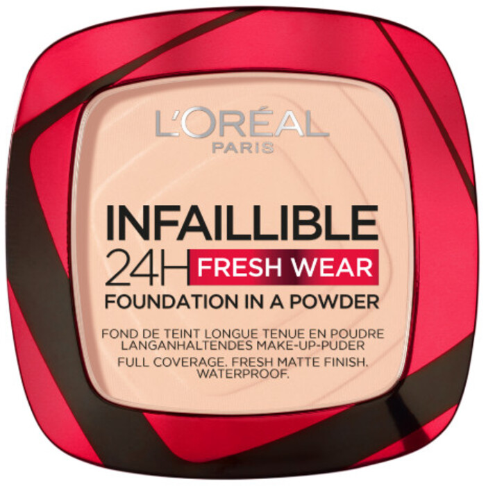 L´Oréal Infaillible 24H Fresh Wear Foundation in a Powder - Make-up v pudru 9 g - 140 Golden Beige