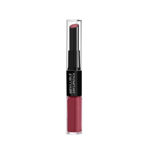 Infallible 24H Parisian Nudes Lipstick - Dlhotrvajúci rúž a lesk na pery 2v1 6 ml