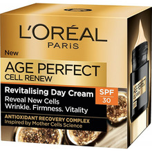 Age Perfect Cell Renew Revitalising Day Cream SPF 30 - Denní krém proti vráskám