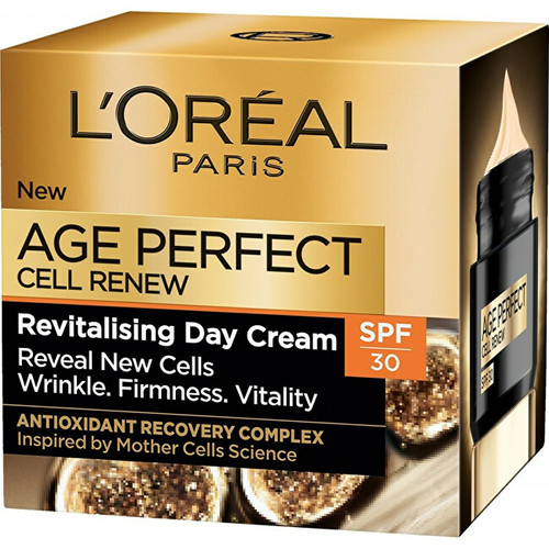 L´Oréal Age Perfect Cell Renew Revitalising Day Cream SPF 30 - Denní krém proti vráskám 50 ml