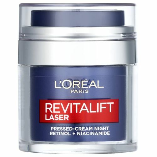 L´Oréal Revitalift Laser Pressed Cream Night - Noční krém s retinolem pro redukci vrásek 50 ml