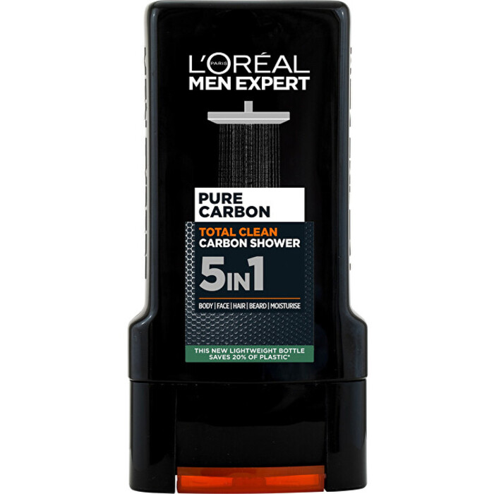 L´Oréal Men Expert Pure Carbon Totan Clean Carbon Shower - Sprchový gel 300 ml