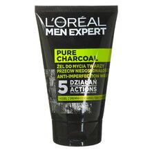 Men Expert Pure Charcoal Anti-Imperfection Wash - Čistící gel pro muže
