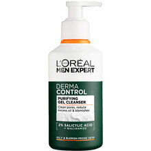 Men Expert Derma Control Purifying Gel Cleanser - Čisticí pleťový gel