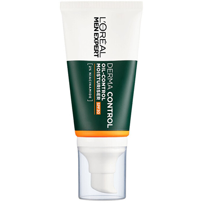 Men Expert Derma Control Oil-Control Moisturiser SPF 30 - Hydratační krém proti nedokonalostem pleti