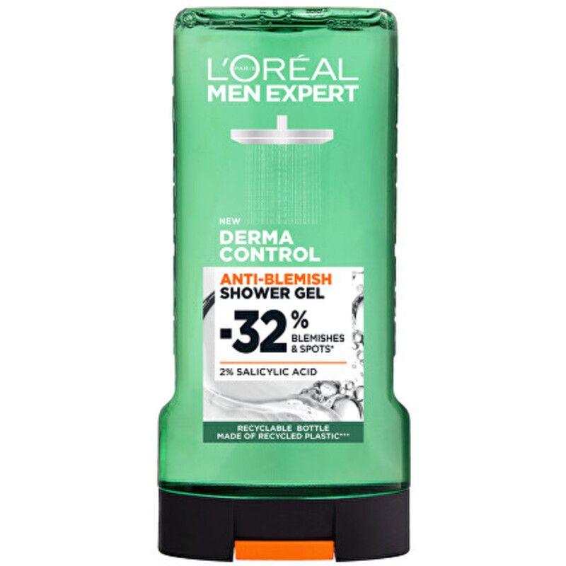 Men Expert Derma Control Anti-Blemish Shower Gel - Sprchový gel na nedokonalosti pokožky