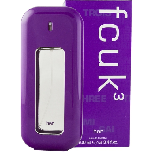 Fcuk 3 for Women EDT