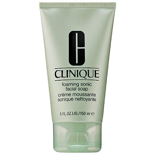 Clinique 3 Steps krémové pěnivé mýdlo pro všechny typy pleti Foaming Sonic Facial Soap 150 ml