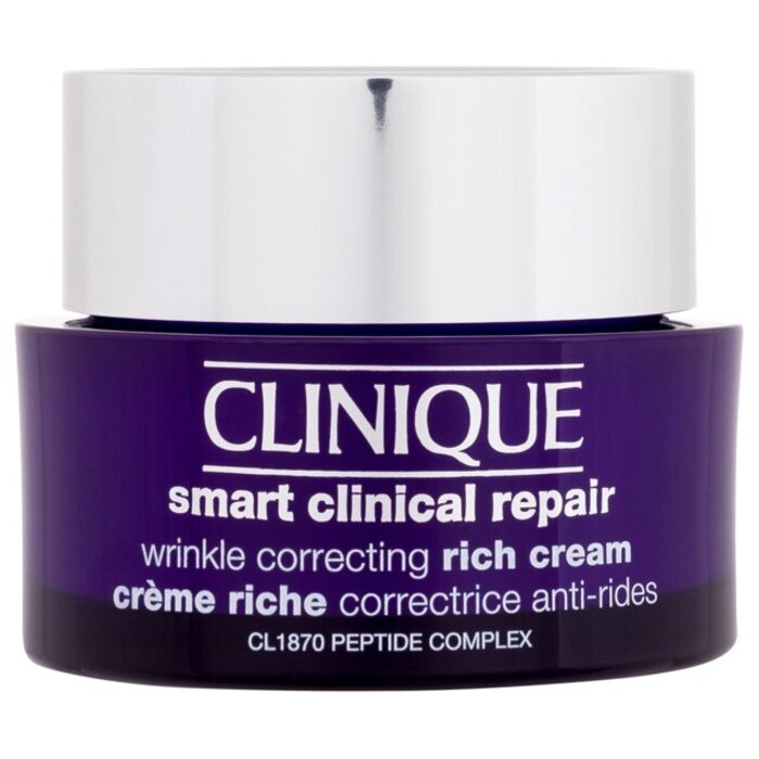 Clinique Smart Clinical Repair Wrinkle Correcting Rich Cream - Hydratační denní pleťový krém proti vráskám 50 ml