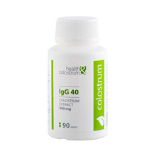 Colostrum IgG 40 (400 mg) 90 kapsúl