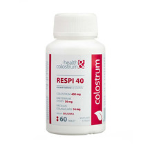 Resp 40 (400 mg) + bakteriálne lyzáty - príchuť brusnica 60 cmúľacích tbl.