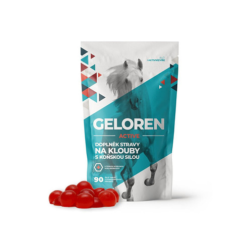 Aktivní zvíře Geloren ACTIVE 400 g 90 ks - kloubní výživa
