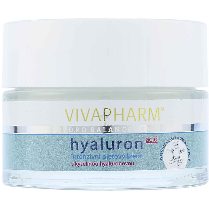 Vivapharm Hyaluron Intenzivní pleťový krém s kyselinou hyaluronovou 50 ml