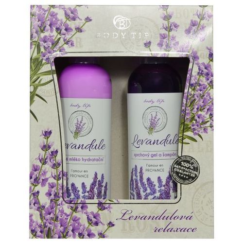 Darčeková kazeta Levanduľa PREMIUM - telové mlieko, sprchový gél