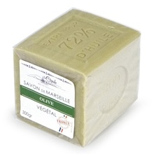 Marseillské mýdlo "Cube" – Oliva 300 g