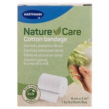 Nature Care Cotton Bondage - Bavlněný obvaz 6 cm x 5 m