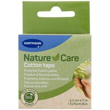 Nature Care Cotton Tape - Prodyšná fixační páska 2,5 cm x 5 m