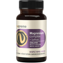 Magnesium + šafrán chelát 60 kapslí