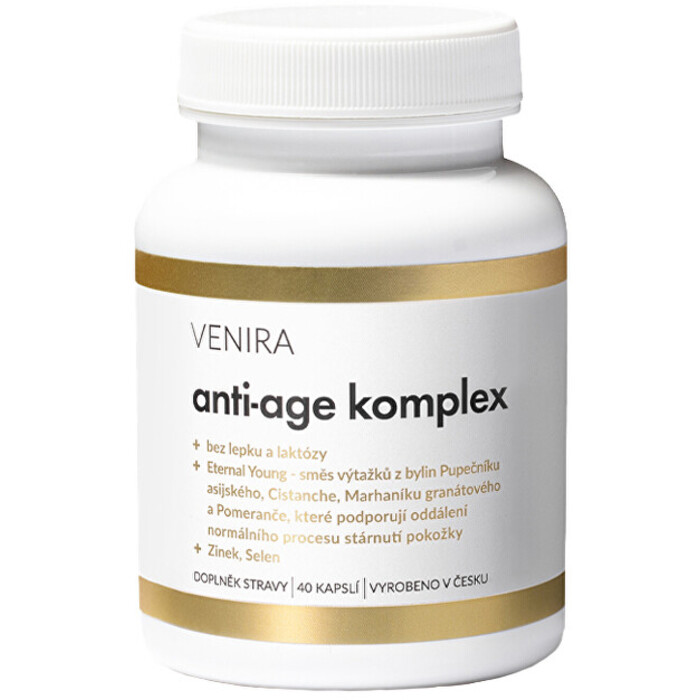 Venira Anti-age komplex 40 denní kůra 40 kapslí